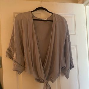 Free People wrap top